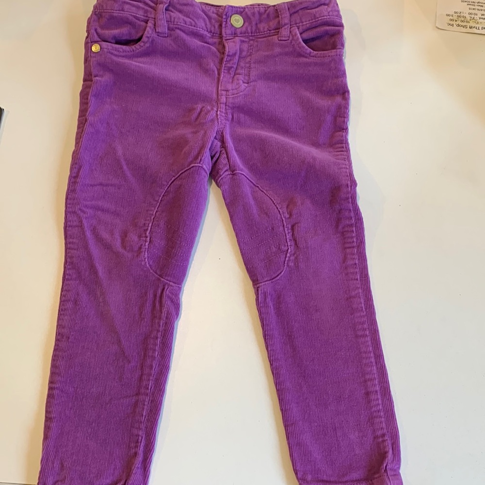 Hartstrings  3T  purple corduroy pants